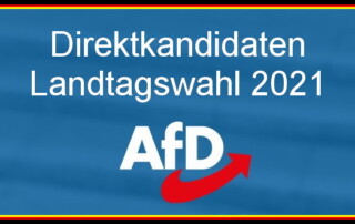 Unsere Direktkandidaten zur Landtagswahl 2021