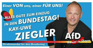 Direktkandidat Kay Uwe Ziegler