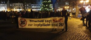 "Gegen 2G, eine Impfpflicht und die Spaltung unserer Gesellschaft"