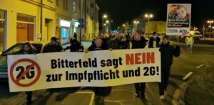 "Gegen 2G, eine Impfpflicht und die Spaltung unserer Gesellschaft"