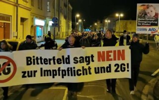 "Gegen 2G, eine Impfpflicht und die Spaltung unserer Gesellschaft"