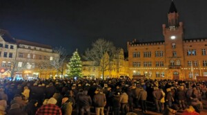 Montagsdemo Bitterfeld