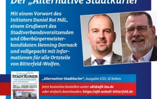 Der "Alternative Stadtkurier" ist da!