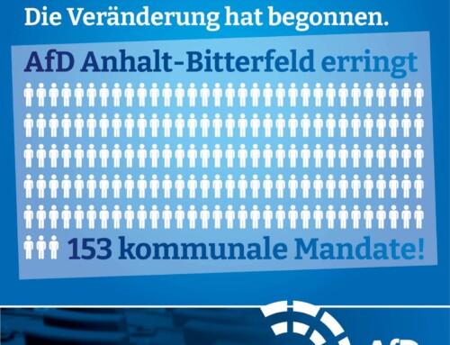 AfD erringt 153 kommunale Mandate in Anhalt-Bitterfeld